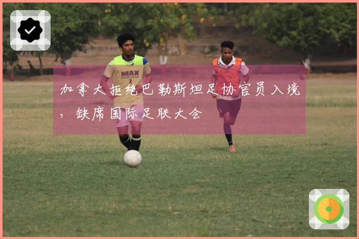 加拿大拒绝巴勒斯坦足协官员入境，缺席国际足联大会