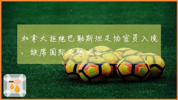 加拿大拒绝巴勒斯坦足协官员入境，缺席国际足联大会